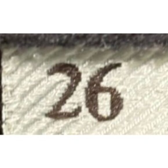 7 For All Mankind Black Corduroy Jeans Size 26 Mid-Rise Straight Leg Womens Pant - Picture 4 of 13